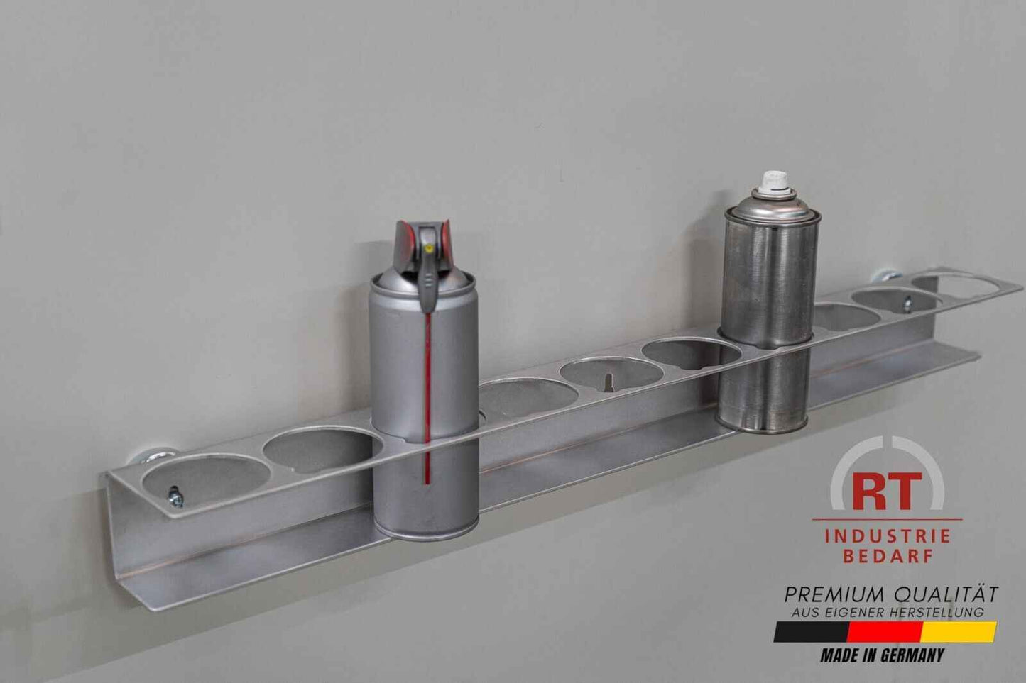 Sprühdosenhalter Aluminium – RT-Industriebedarf (2–10 Dosen)