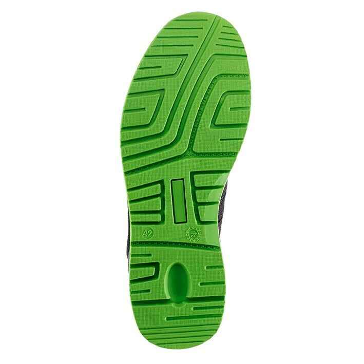 RUNNEX® S1P ESD Sicherheitsschuhe SportStar schwarz/grün Halbschuh Gr. 36-48