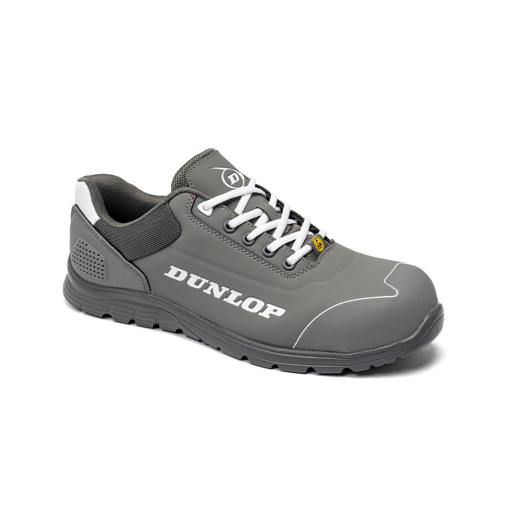 Dunlop Matt Grey S3 Arbeitsschuh metallfrei ESD