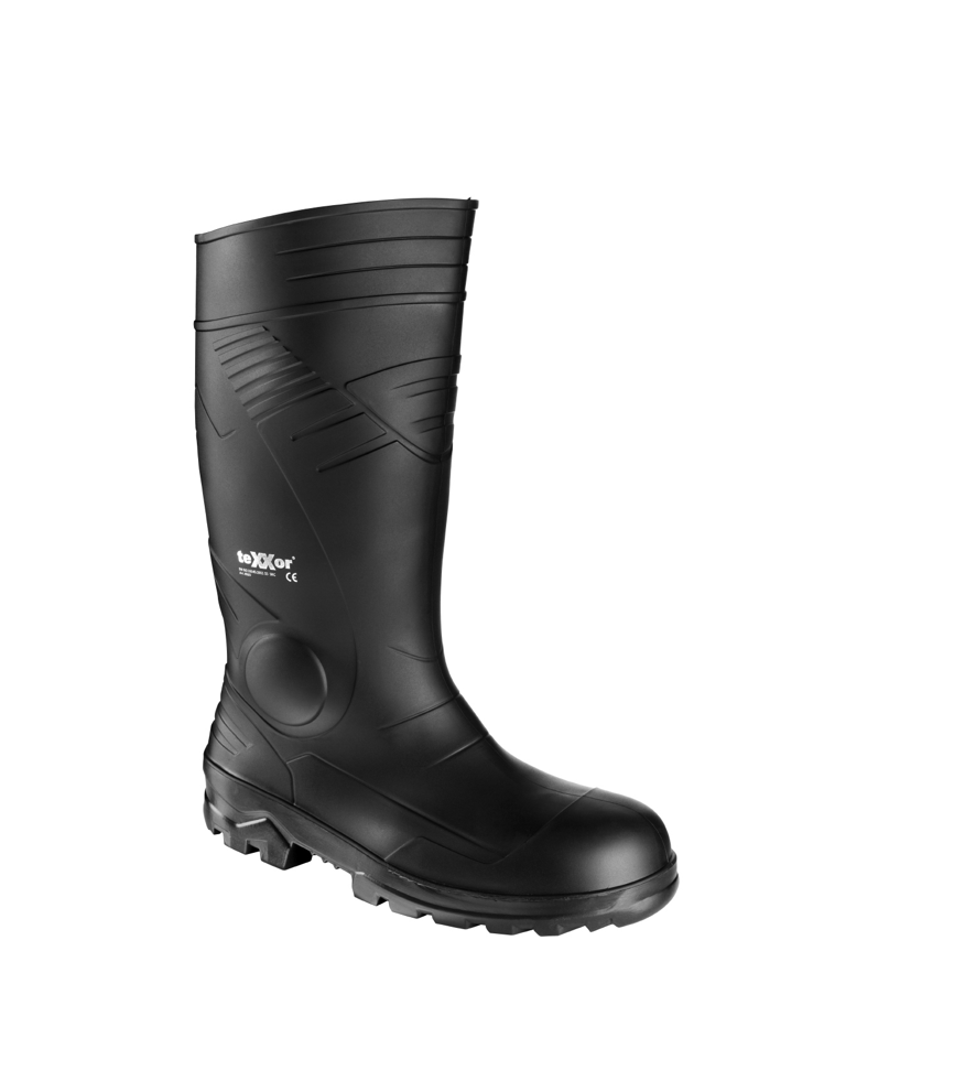 Gummistiefel schwarz S5 teXXor®