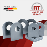 Anschweißlaschen 8 Stück