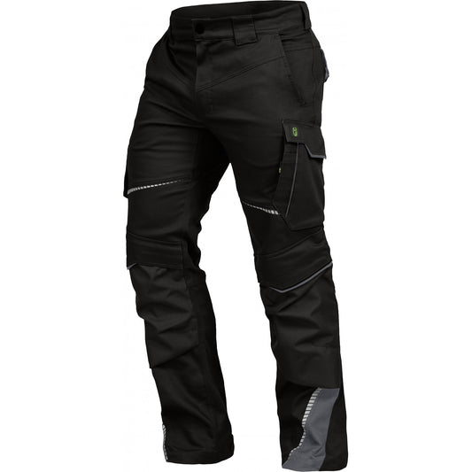 Arbeitshose schwarz/grau Bundhose Leibwächter