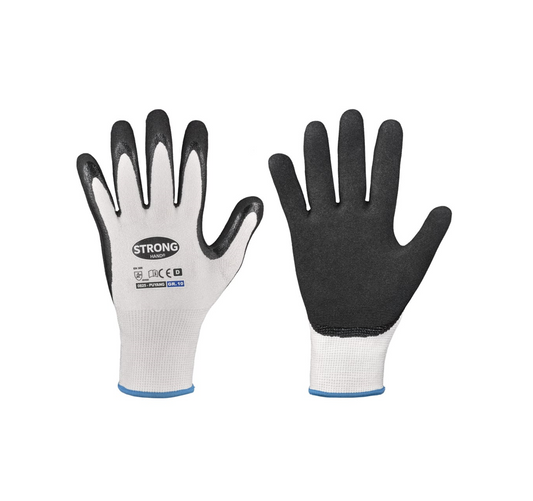12 Paar Schnittschutz-Handschuhe STRONGHAND CUT 5  Gr. 7 - 11