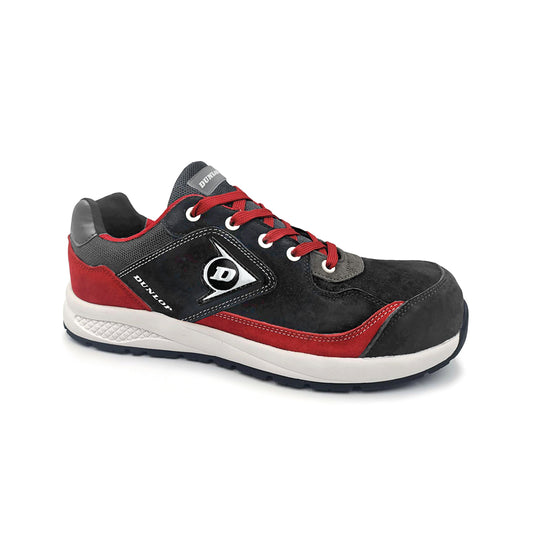 Dunlop Flying Luka S3 Arbeitsschuh Charcoal Red 36–48