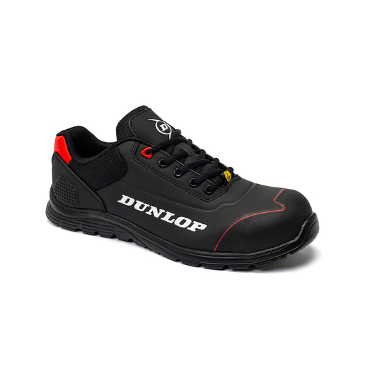 Dunlop Matt Black S3 Arbeitsschuh metallfrei ESD