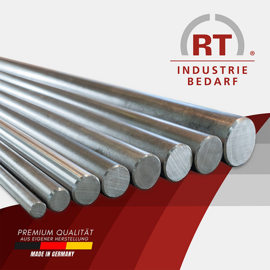 RT-Industriebedarf Rundstahl Rundeisen vorderansicht mehrere